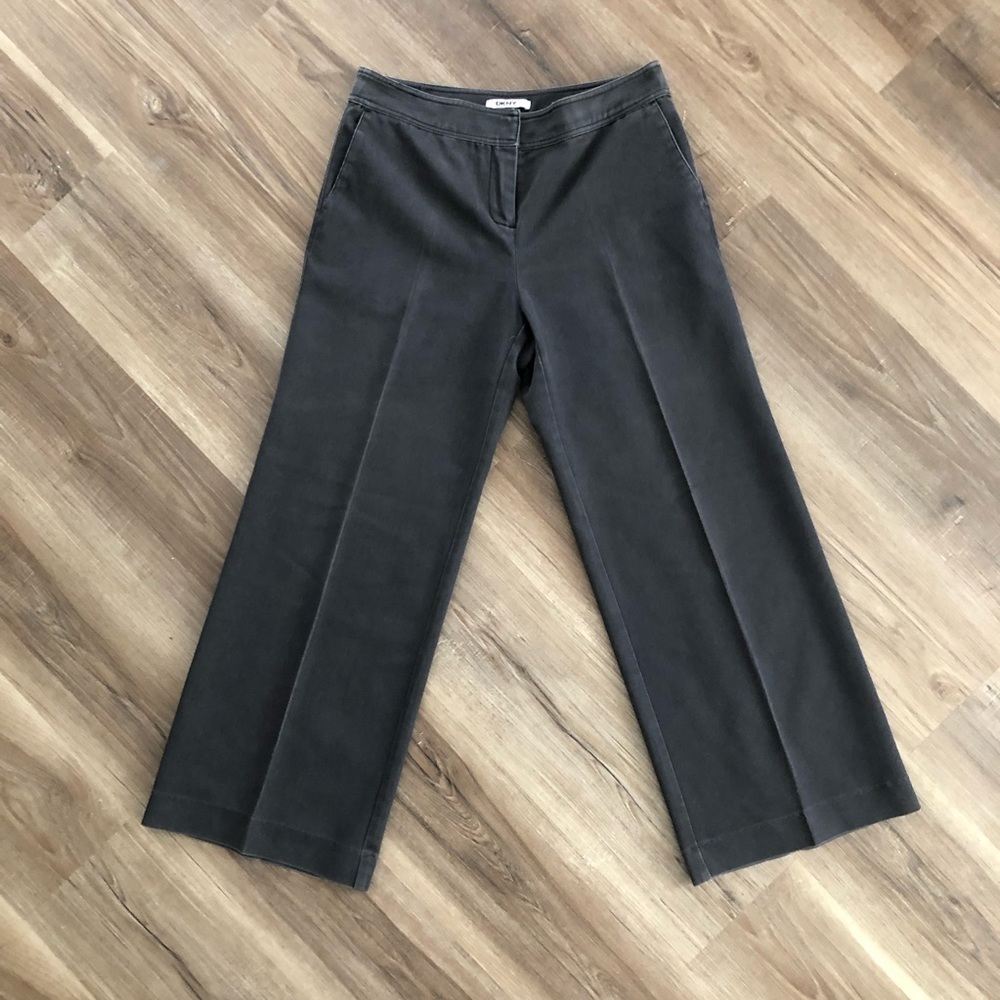 DKNYC Gray wide straight leg pants size 31